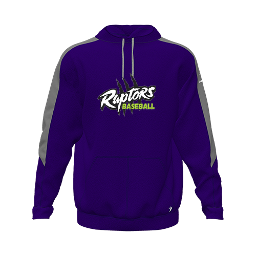 [CUS-DFW-HOOD-FLC-LSL-PUR-YXS-LOGO1] Hoodie (Youth XS, Purple, Logo 1)