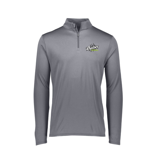 [FTLQFLGY-FAXS-LOGO1] Decker Women's Flex-Lite 1/4 Zip Shirt (Female Adult XS, Gray, Logo 1)
