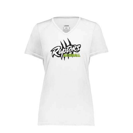 [6844.005.XS-LOGO1] Women's SoftTouch Short Sleeve (Female Adult XS, White, Logo 1)