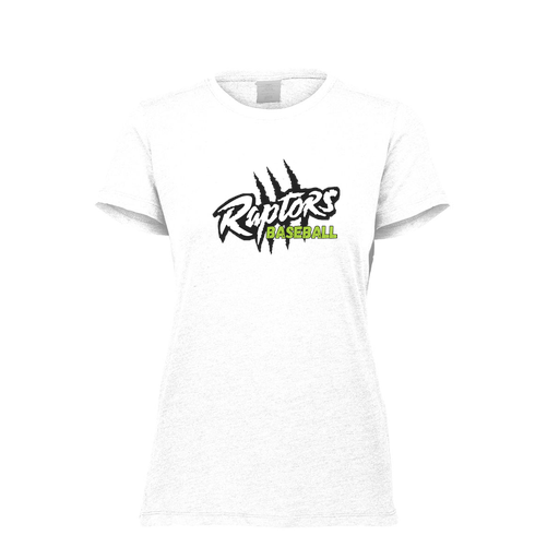 [FTSCUBWH-FAXS-LOGO1] Decker Women's Tri-Blend T-Shirt - Short Sleeve (Female Adult XS, White, Logo 1)