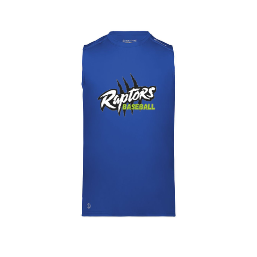 [222593.060.S-LOGO1] Men's CoolDry TankTop (Adult S, Royal, Logo 1)