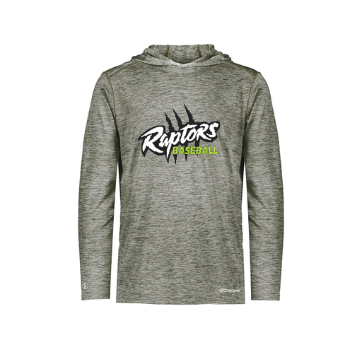 [FOLHCGGY-AS-LOGO1] Decker Men's Charge Hoodie (Adult S, Gray, Logo 1)