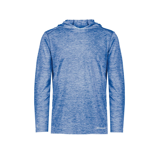 [FOLHCGRY-YS-LOGO2] Youth Charge Hoodie (Youth S, Royal, Logo 2)