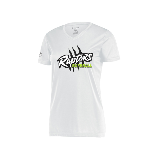 [222820.005.S-LOGO1] Ladies Movement Dri Fit Shirt (Female Adult S, White, Logo 1)