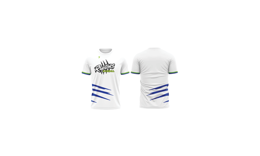 KC Raptors - White Jersey (NO NAME/NUMBER)